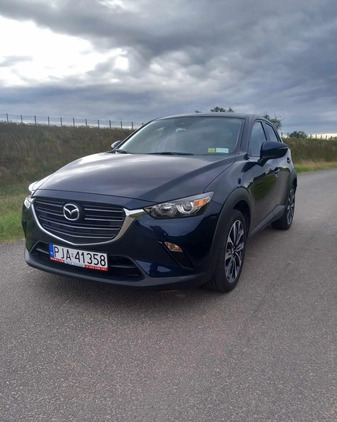 Mazda CX-3 cena 76500 przebieg: 72000, rok produkcji 2019 z Jarocin małe 137